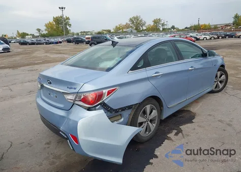 2012 Hyundai Sonata Hybrid z USA, uszkodzony, nr VIN KMHEC4A4XCA054535